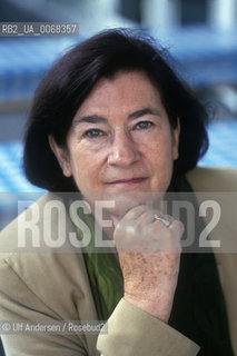 German writer Christa Wolf. Frankfurt, October 13, 2000 - ©Ulf Andersen/Rosebud2