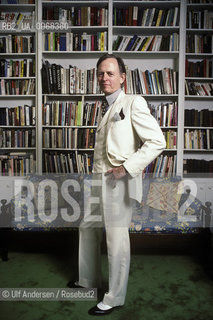 American writer Tom Wolfe at home. New York, January 17, 1988, - ©Ulf Andersen/Rosebud2