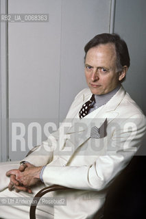 American writer Tom Wolfe at home. New York, January 17, 1988, - ©Ulf Andersen/Rosebud2