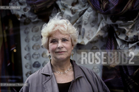 American writer Joan Wyndham. Paris, April 15, 1991 - ©Ulf Andersen/Rosebud2