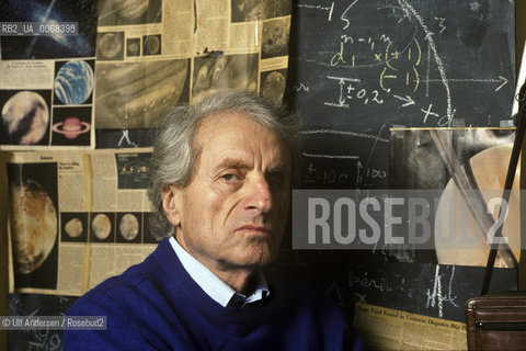 French composer Yannis Xenakis, at home. Paris, May 23, 2001 - ©Ulf Andersen/Rosebud2