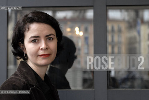 Canadian writer Alissa York. Lyon, May 27, 2008 - ©Ulf Andersen/Rosebud2