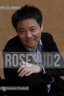 Chinese writer Yu Hua. Paris, April 16, 2008 - ©Ulf Andersen/Rosebud2