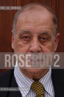 Jean Ziegler, Swiss deputy, writer and essayist. Paris, April 14, 2005 - ©Ulf Andersen/Rosebud2