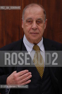 Jean Ziegler, Swiss deputy, writer and essayist. Paris, April 14, 2005 - ©Ulf Andersen/Rosebud2