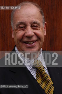 Jean Ziegler, Swiss deputy, writer and essayist. Paris, April 14, 2005 - ©Ulf Andersen/Rosebud2