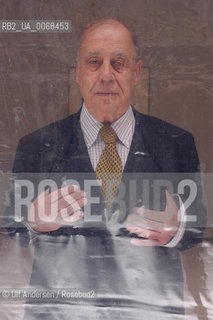 Jean Ziegler, Swiss deputy, writer and essayist. Paris, April 14, 2005 - ©Ulf Andersen/Rosebud2