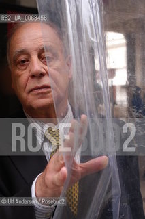 Jean Ziegler, Swiss deputy, writer and essayist. Paris, April 14, 2005 - ©Ulf Andersen/Rosebud2