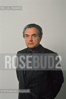 Russian writer and dissident Alexander Zinoviev. Paris, November 4, 1986 - ©Ulf Andersen/Rosebud2