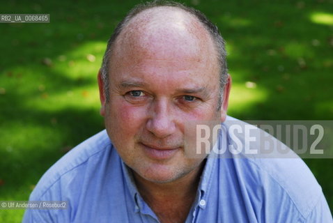 English writer Louis de Bernieres. Paris, July 6, 2007. ©Ulf Andersen/Rosebud2