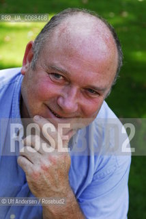 English writer Louis de Bernieres. Paris, July 6, 2007. ©Ulf Andersen/Rosebud2