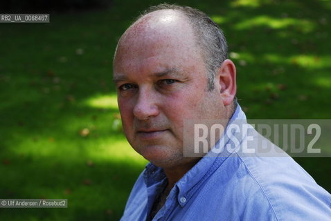 English writer Louis de Bernieres. Paris, July 6, 2007. ©Ulf Andersen/Rosebud2