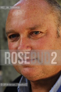 English writer Louis de Bernieres. Paris, July 6, 2007. ©Ulf Andersen/Rosebud2