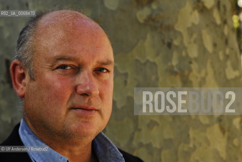 English writer Louis de Bernieres. Paris, July 6, 2007. ©Ulf Andersen/Rosebud2