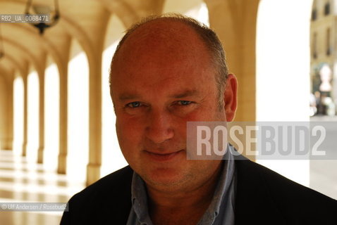 English writer Louis de Bernieres. Paris, July 6, 2007. ©Ulf Andersen/Rosebud2