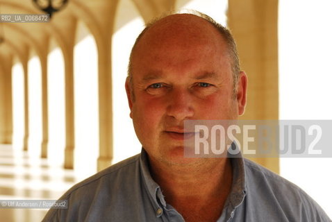 English writer Louis de Bernieres. Paris, July 6, 2007. ©Ulf Andersen/Rosebud2