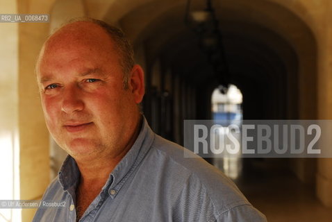 English writer Louis de Bernieres. Paris, July 6, 2007. ©Ulf Andersen/Rosebud2