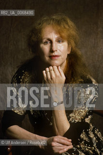 Dutch writer Margriet de Moor. Paris December 2, 1993. ©Ulf Andersen/Rosebud2