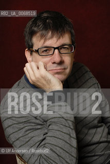 Argentinian writer Eduardo Berti. Paris, March 20, 2011 - ©Ulf Andersen/Rosebud2