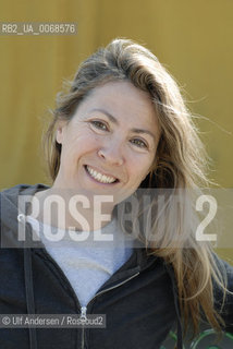 Italian writer Simonetta Greggio. Paris, March 22, 2011 - ©Ulf Andersen/Rosebud2