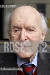 German/Dutch writer Hans Keilson. Brussels, March 27, 2011 - ©Ulf Andersen/Rosebud2