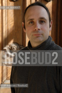 German writer Jan Costin Wagner. Lyon, March 26, 2011 - ©Ulf Andersen/Rosebud2