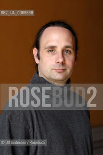 German writer Jan Costin Wagner. Lyon, March 26, 2011 - ©Ulf Andersen/Rosebud2