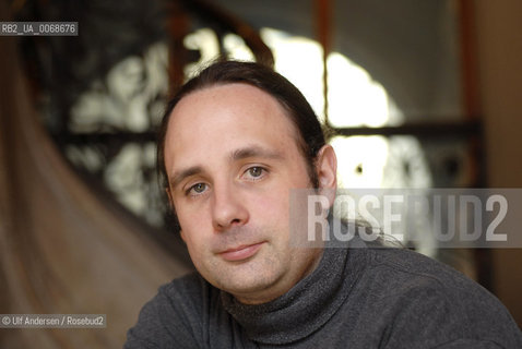 German writer Jan Costin Wagner. Lyon, March 26, 2011 - ©Ulf Andersen/Rosebud2