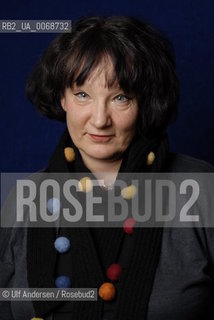 Finnish writer Monika Fagerholm. Paris, March 19, 2011 - ©Ulf Andersen/Rosebud2