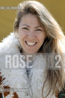 Italian writer Simonetta Greggio. Paris, March 22, 2011 - ©Ulf Andersen/Rosebud2