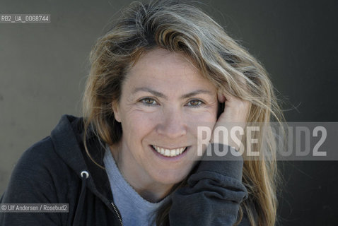 Italian writer Simonetta Greggio. Paris, March 22, 2011 - ©Ulf Andersen/Rosebud2