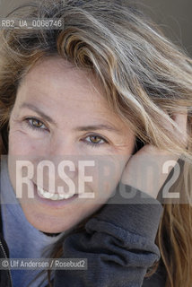 Italian writer Simonetta Greggio. Paris, March 22, 2011 - ©Ulf Andersen/Rosebud2