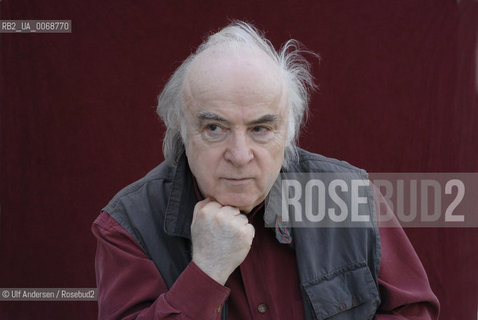 Rumanian writer Norman Manea. Paris, March 25, 2011 - ©Ulf Andersen/Rosebud2