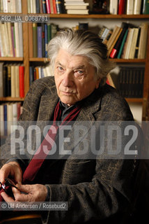 Swiss writer Paul Nizon. Paris, March 11, 2011 - ©Ulf Andersen/Rosebud2