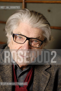 Swiss writer Paul Nizon. Paris, March 11, 2011 - ©Ulf Andersen/Rosebud2