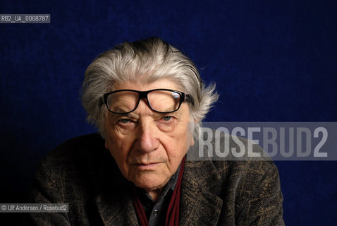 Swiss writer Paul Nizon. Paris, March 11, 2011 - ©Ulf Andersen/Rosebud2