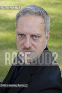 Italian writer Antonio Scurati. Paris, March 24, 2011 - ©Ulf Andersen/Rosebud2