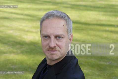 Italian writer Antonio Scurati. Paris, March 24, 2011 - ©Ulf Andersen/Rosebud2