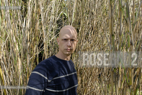 Italian writer Giorgio Vasta. Paris, April 1, 2011 - ©Ulf Andersen/Rosebud2