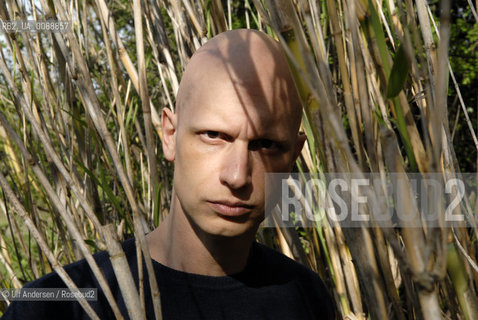 Italian writer Giorgio Vasta. Paris, April 1, 2011 - ©Ulf Andersen/Rosebud2