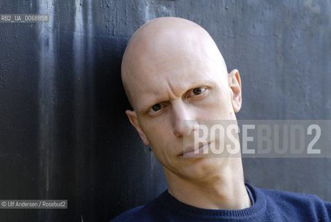 Italian writer Giorgio Vasta. Paris, April 1, 2011 - ©Ulf Andersen/Rosebud2