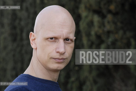 Italian writer Giorgio Vasta. Paris, April 1, 2011 - ©Ulf Andersen/Rosebud2