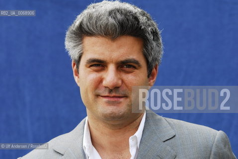 French writer Laurent Gaudé. Paris, June 28, 2008 - ©Ulf Andersen/Rosebud2