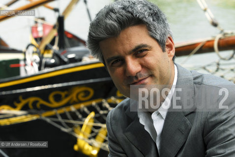 French writer Laurent Gaudé. Paris, June 28, 2008 - ©Ulf Andersen/Rosebud2