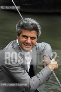 French writer Laurent Gaudé. Paris, June 28, 2008 - ©Ulf Andersen/Rosebud2