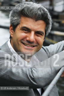 French writer Laurent Gaudé. Paris, June 28, 2008 - ©Ulf Andersen/Rosebud2