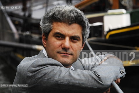 French writer Laurent Gaudé. Paris, June 28, 2008 - ©Ulf Andersen/Rosebud2