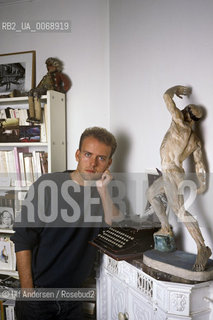 French writer Hervé Guibert. Paris, September 9, 1988 - ©Ulf Andersen/Rosebud2