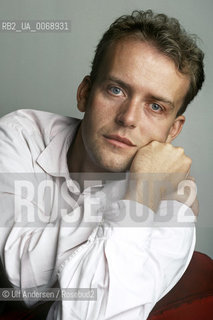 French writer Hervé Guibert. Paris, September 9, 1988 - ©Ulf Andersen/Rosebud2