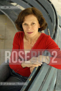 French writer Isabelle Jarry. Paris September 2, 2008 - ©Ulf Andersen/Rosebud2